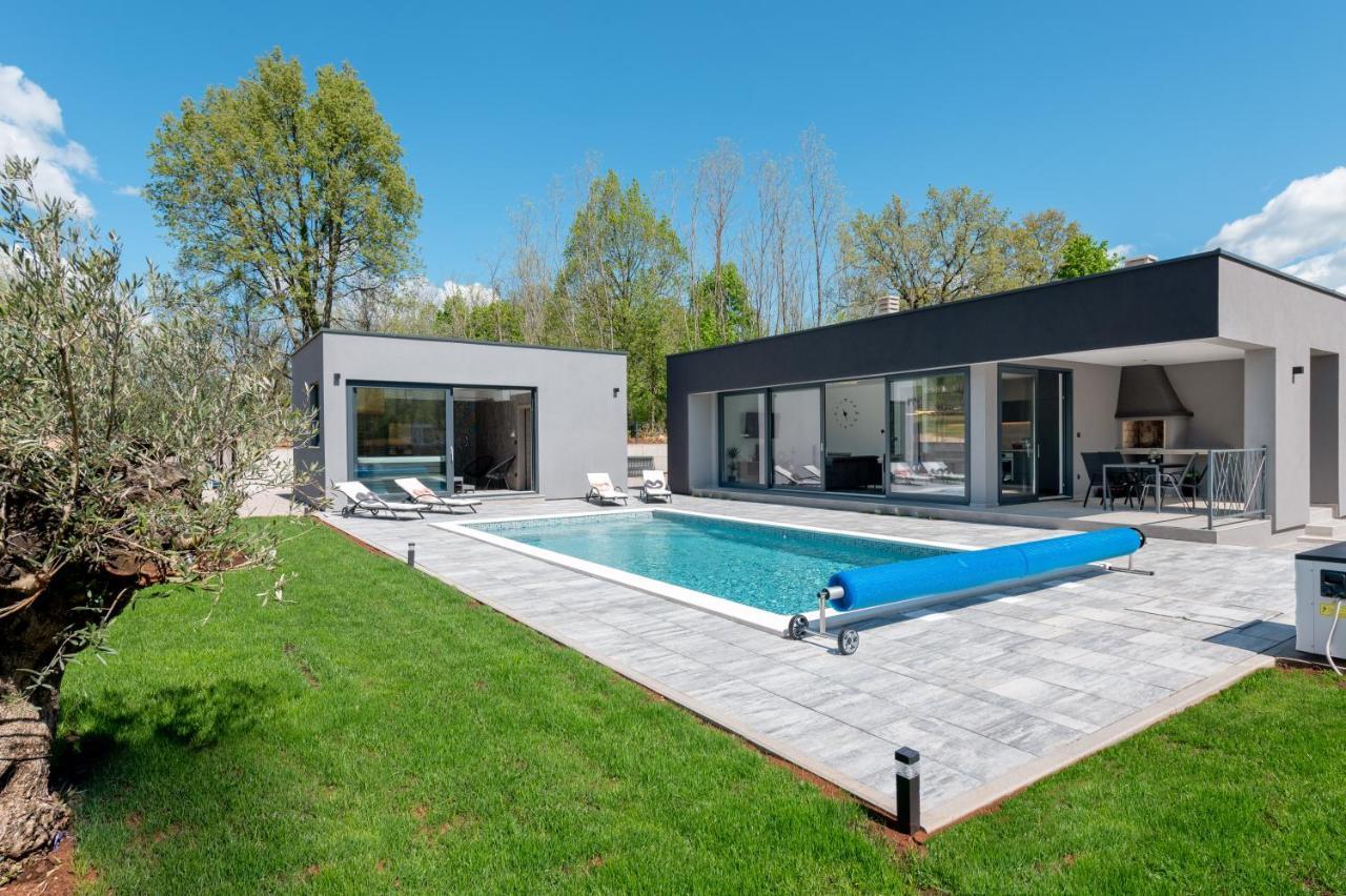 Green Luxury II With Heated Pool, Jacuzzi & Sauna Ruzici  Kültér fotó