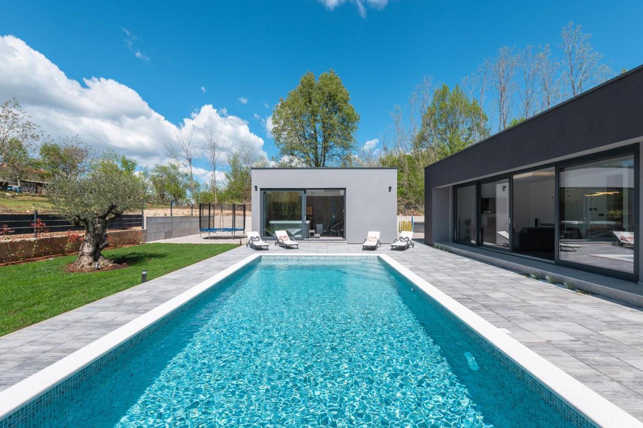 Green Luxury II With Heated Pool, Jacuzzi & Sauna Ruzici  Kültér fotó